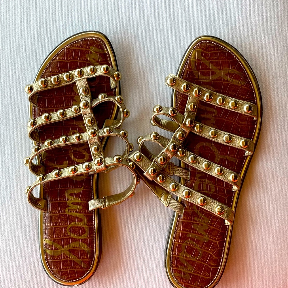 Sam Edelman bronze sandals